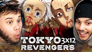 Tokyo Revengers Season 3 Episode 12 REACTION  Time for GET BACK [upl. by Felic]