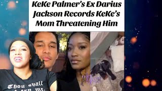 KeKe Palmers EX Darius EXPOSES AUDIO amp DENIES Allegations  Reaction [upl. by Alenairam]