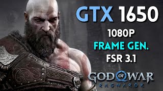 God of War Ragnarök on GTX 1650 VRAM Bypass MOD [upl. by Fraser341]