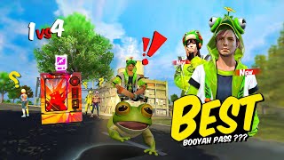 New S15 Booyah Pass with Best Bundle Funny Emote🤣 amp Many More 😏 Op 1 Vs 4 Gameplay 🎯 Free Fire [upl. by Candy]