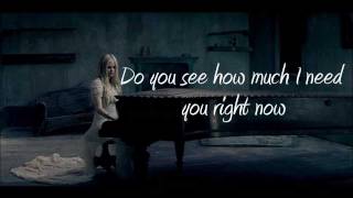 Avril Lavigne  When Youre Gone with lyrics HD [upl. by Toland246]