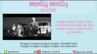 LIRIK WINNER  REALLY REALLY by GOMAWO IndoSub [upl. by Clemence428]