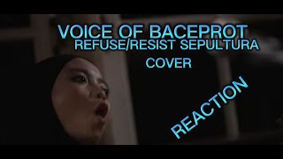 VOICE OF BACEPROT REFUSERESIST SEPULTURA COVER REACTION metal reactionvideo voiceofbaceprot [upl. by Nelleh]