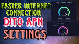 DITO APN FAST INTERNET 2023  FASTEST APN FOR DITO [upl. by Ammeg]