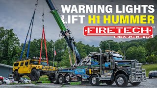 Can our Warning Lights Lift a 10000 Pound Hummer H1 Without Breaking [upl. by Lunna]