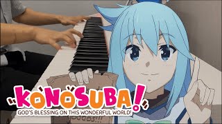 Konosuba S3 OP  Growing Up Piano [upl. by Leay]