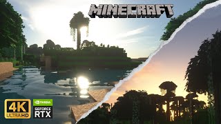 Minecraft Gameplay 4K RTX i713700KFRTX 4070 Ti [upl. by Lundt865]