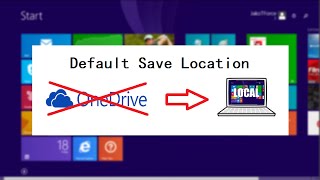 Turn Off Save documents to OneDrive by default in Windows 81 [upl. by Lrub748]