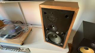 Vintage Speakers BampW vs BampO Beovox S45 [upl. by Enotna889]