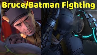 Fighting Bane and Mr Freeze as Batman or Bruce  The Enemy Within Episode 4 What Ails You [upl. by Branden]