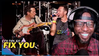 COLDPLAY  FIX YOU GLASTONBURY 2024  EMOTIONAL LIVE PERFORMANCE AT GLASTONBURY FESTIVAL [upl. by Bostow]