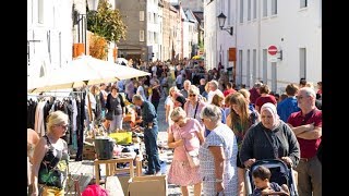 Rommelmarkt der Begijnhoven editie 2019 te Mechelen [upl. by Yggep412]