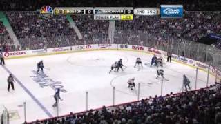 NHL 2011 Stanley Cup Final Game 1 Bruins vs Canucks Part 48 HDTV [upl. by Kerrison]