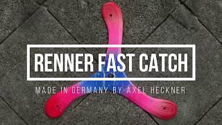 Boomerang RENNER Modified for Fast Catch 2017 [upl. by Nitsir]