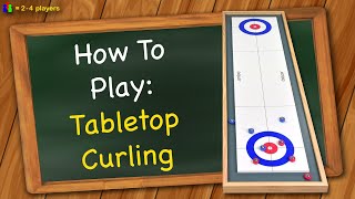 How to play Tabletop Curling [upl. by Xavier]