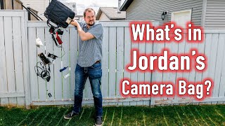 Whats in Jordans camera bag [upl. by Rufena]