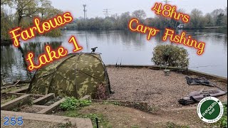 255 Farlows Lake 1 48hrs Carp Fishing [upl. by Chrisse]