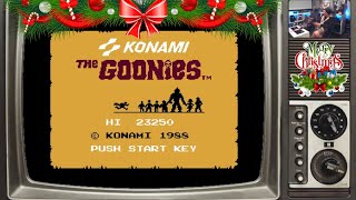 MiSTer FPGA  Famicom Disk System  The Goonies [upl. by Alesig]