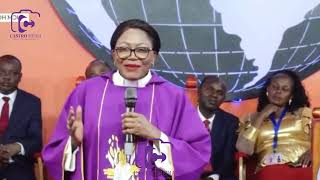 LUCY WA NGUNJIRI SPEECH IN BISHOP BEN KIENGEI ORDINATION AS SHE REVEALS HOW THEY STARTED PBB [upl. by Tavish]