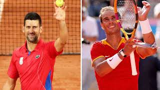 Historic Clash Nadal vs Djokovic at the Olympics 2024 [upl. by Anrat64]