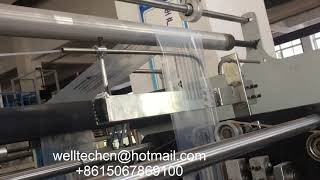 Zipper Welding Bag PE LDPE Plastic Zipper Bag Making Machine [upl. by Lemhar]