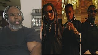 Dad Reacts to Migos  Stir Fry Official Music Video [upl. by Tiemroth]