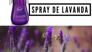 Spray de Lavanda Just [upl. by Enirbas]