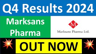 MARKSANS PHARMA Q4 results 2024  MARKSANS results today  MARKSANS PHARMA Share News  MARKSANS [upl. by Anitram]