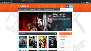 How To Setup Movie Blogger Template [upl. by Namus]