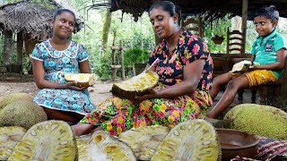 quotRipe Jackfruit  Here are some amazing recipes made from ripe jackfruit  village kitchen recipe [upl. by Ytomit]