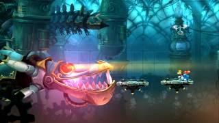 Rayman Legends 100 Walkthrough Part 23  World 4 Boss  A Madmans Creation [upl. by Rekrap]