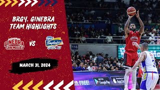 Brgy Ginebra San Miguel vs Magnolia Hotshots  March 31 2024  Full Game Highlights [upl. by Mackay]