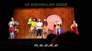 Les Mystérieuses Cités dOr  Le spectacle musical  La chanson du générique [upl. by Isawk]