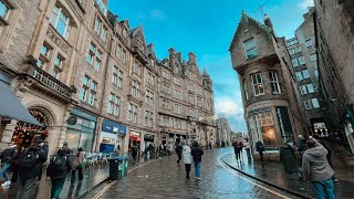 Edinburgh Scotland 🏴󠁧󠁢󠁳󠁣󠁴󠁿  Walking Tour January 2024 edinburgh [upl. by Sewel911]