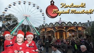 Vlog 129 Kerstmarkt Magisch Maastricht [upl. by Treiber]