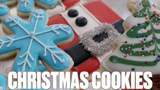 HOW TO MAKE ROYAL ICING CHRISTMAS COOKIES LIKE A PRO  HOLIDAY SUGAR COOKIE DECORATING TIPS [upl. by Airitac]