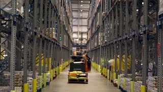 250000 sqft of storage in Birmingham Wincantons Hams Hall warehouse [upl. by Alihet]