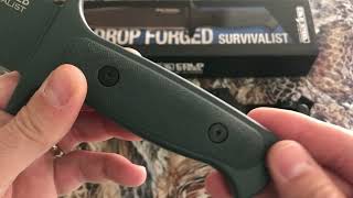 Cold Steel Drop Forged Survivalist [upl. by Ephrayim]