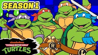 Season 1  FULL EPISODE MARATHON 🐢  TMNT 1987  Teenage Mutant Ninja Turtles [upl. by Nirej654]