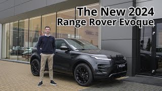 The New 2024 Range Rover Evoque  First Look  Interior amp Exterior  P300e Dynamic SE  Terlouw JLR [upl. by Slemmer]