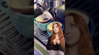 Eggspresso 😅 its delicious I recommend you try it lifehacks coffee chocolate drink kinder [upl. by Nail31]