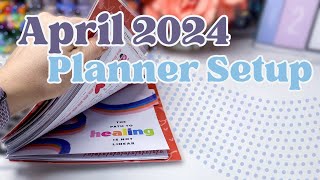 April 2024 Planner Setup Happy Planner Frankenplanner [upl. by Symon905]