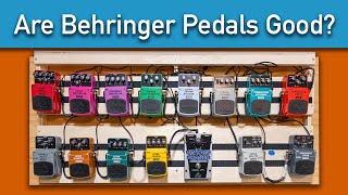 Do Behringer Guitar Pedals Sound Good [upl. by Helene141]