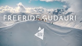 FREERIDE REGIONS IN GUDAURI  Georgia Caucasus [upl. by Amando650]