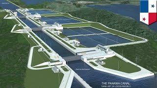 Panama canal expansion how it works [upl. by Ennayram]