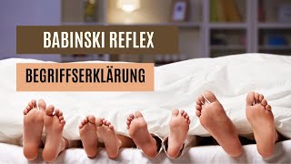 Was ist der Babinski Reflex BabinskiZeichen kurz erklärt  Psychologie ABC Lexikon [upl. by Dyob]