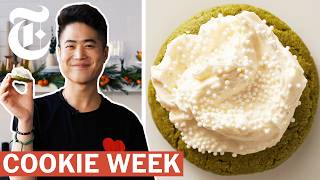 Matcha Latte Cookies  Eric Kim  NYT Cooking [upl. by Ytteb]