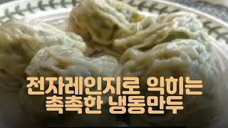 ll 초간단 만두찌기🥟 전자레인지로 냉동만두 찌는 법 냄비없이 5분이면 촉촉한 만두 완성 [upl. by Atikihs]