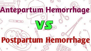 Antepartum Hemorrhage vs Postpartum Hemorrhage  what is the difference  APH vs PPH [upl. by Adnocahs195]