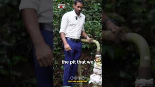 Rainwater Harvesting through Bore well Water Recharging Method  Ft Partha Varanashi [upl. by Ecneitap]